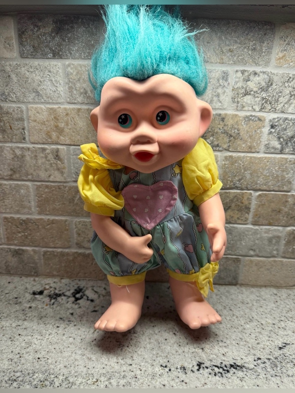 Vintage 1991 Applause Magic Trolls Baby